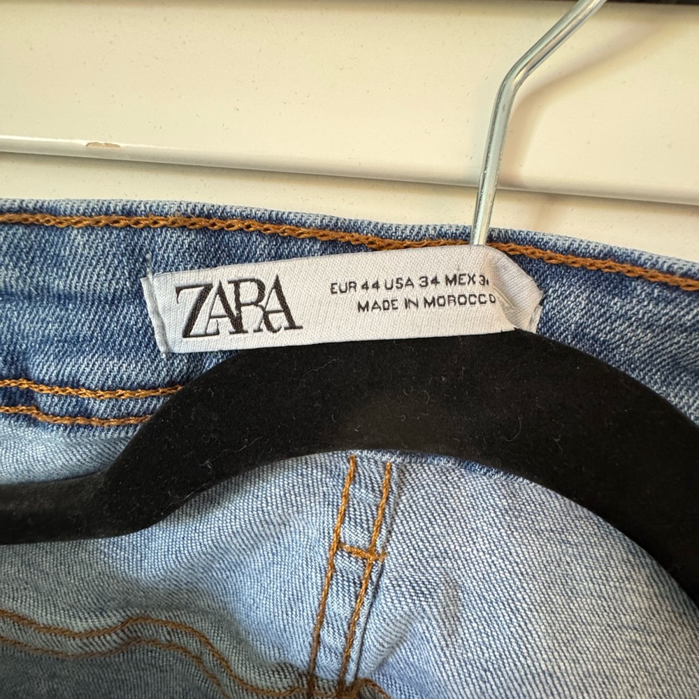 Zara Light Blue Denim Jeans
